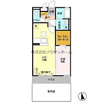 アヴェニール志津A  ｜ 千葉県佐倉市上志津984-4（賃貸アパート1LDK・1階・37.12㎡） その2