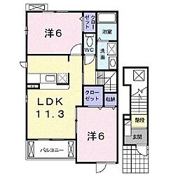 メゾン シャルマンA 2階/201