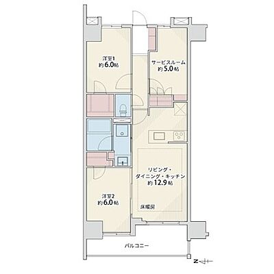 間取り プレシス東陽町 3階/-