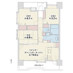 間取図画像 3LDK
