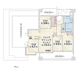 間取図画像 4LDK