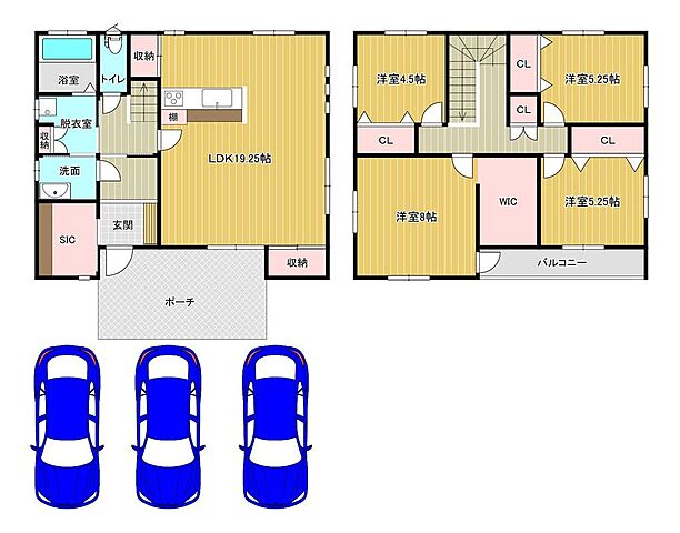間取り 鳥取市賀露町西3丁目