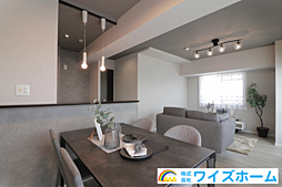 リフォーム済　ライオンズマンション城東緑橋・1504号室 ‐ 3DKのリビング/ダイニング