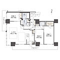 ブランズタワー・ウェリス心斎橋SOUTH26階40.0万円