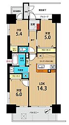 間取図画像 3LDK