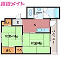ビレッジハウス上野服部1号棟2階3.6万円