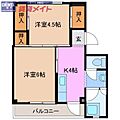 ビレッジハウス上野服部1号棟3階3.5万円