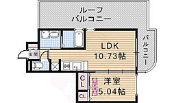 メゾンルミエール 1LDKの間取図画像