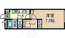 レオパレス見付山 1Kの間取図画像