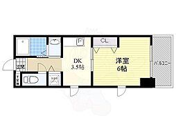 FinevaleWest 1Kの間取図画像