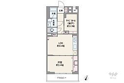 間取図画像 1SLDK