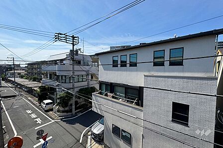 バルコニーからの眺め（北側北西方向）［2026年7月15日撮影］