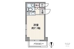 ダイホウプラザ高田馬場 ワンルームの間取図画像