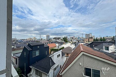 バルコニーからの眺め（北方向）［2026年7月27日撮影］