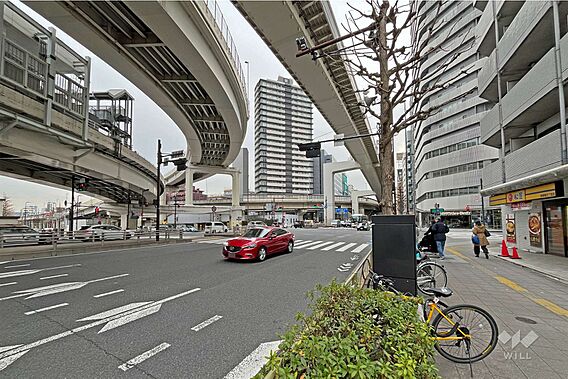 敷地の南東側前...
