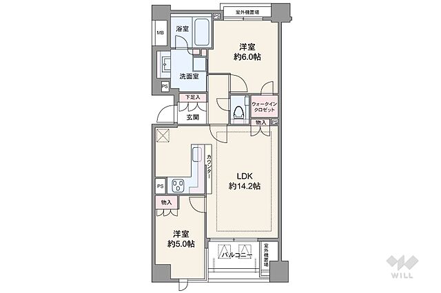間取り ヴィークコート市谷加賀町 4階/-