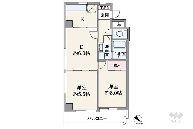 間取り ライオンズマンション北新宿 9階/-
