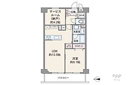間取図画像 1SLDK