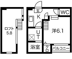 浅間町駅 5.5万円