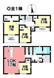 新築戸建 一宮市浅井町前野 全1棟