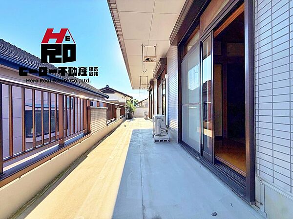 バルコニーを拡大表示