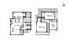 間取り：土地面積118.87m2、建物面積94.64m2 3LDK＋パントリー＋スタディカウンター＋WIC＋SIC。快適な暮らしをサポーできる間取設計を採用しました。