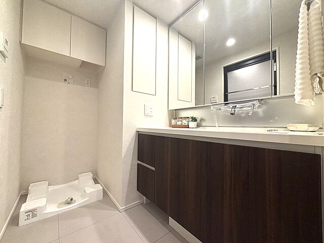 洗面 南向き「プラウド上野松が谷」松が谷Selection 7階/-