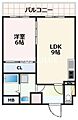 桜井町アパートメント3階6.2万円