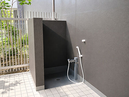 ペット足洗い場