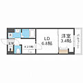 ベルヴェーレ住之江公園4階7.3万円