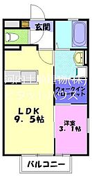 サンクテュエール 1SKの間取図画像