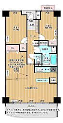 間取図画像 3LDK