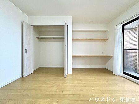 2部屋とも同じ広さで使い勝手のバランスが良い間取り。