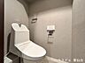 トイレ：トイレはシンプルなデザインで掃除もしやすそうです♪
