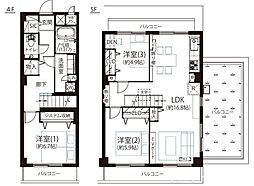 間取図画像 3LDK