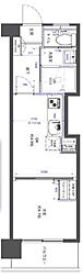 ローヤルマンション戸越 1DKの間取図画像