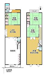 京都地下鉄東西線 太秦天神川駅 徒歩24分