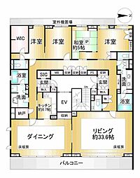 間取図画像 4LDK