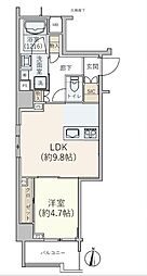 ヴィルドミール浅草橋 1LDKの間取図画像