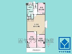 間取図画像 3LDK
