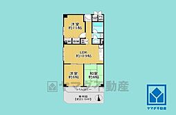 ルネ武庫川 3LDKの間取図画像