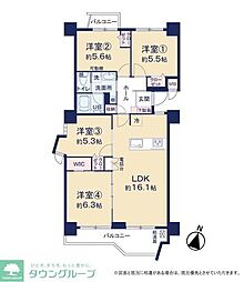 間取図画像 4LDK