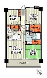 間取図画像 3LDK