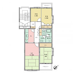 間取図画像 3LDK