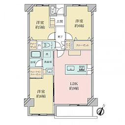 間取図画像 3LDK