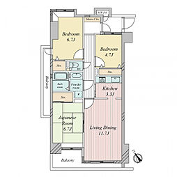 間取図画像 3LDK