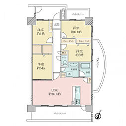 間取図画像 4LDK