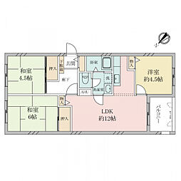 間取図画像 3LDK