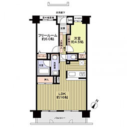 間取図画像 1SLDK