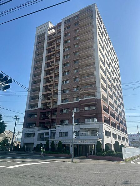12階部分の南向きバルコニーでペット2匹飼育可(規約有)